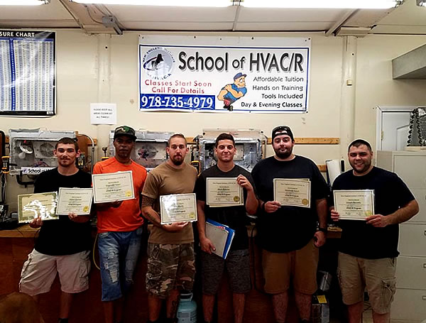 New England Institute of HVAC graduates
