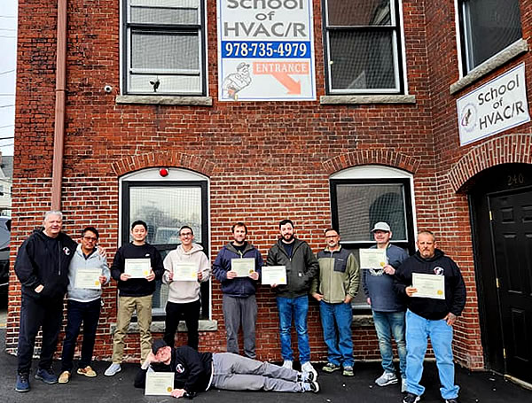 New England Institute of HVAC Graduates