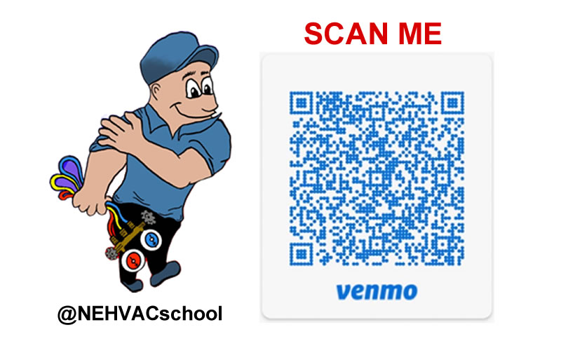 New England Institute of HVAC - Venmo QR Code Payment